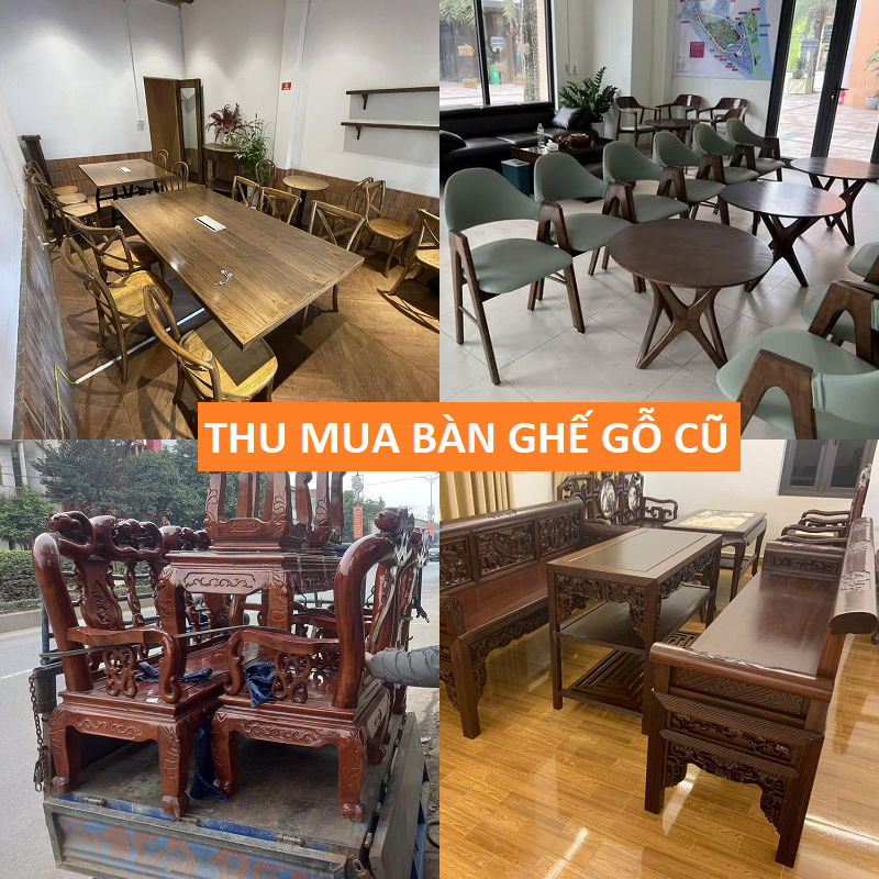 Thu mua đồ gỗ cũ giá cao