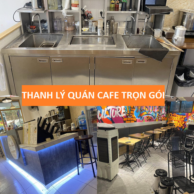Thanh lý đồ cũ quán cafe