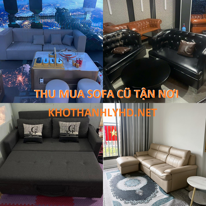 Thu mua bàn ghế sofa cũ