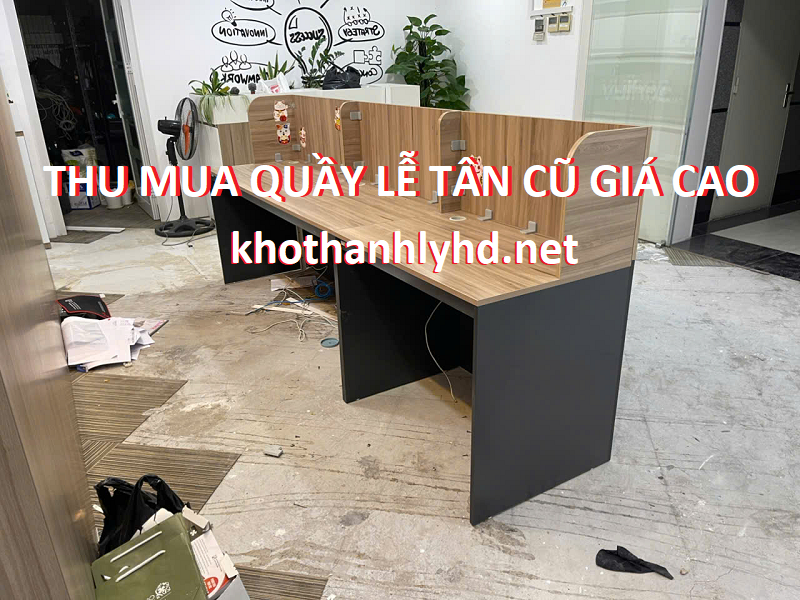 Thu mua quầy lễ tân cũ