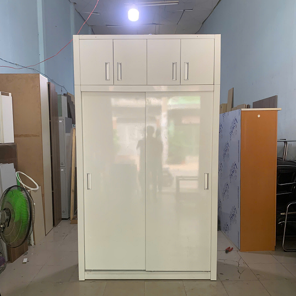 Tủ quần áo 2 cánh cửa lùa 1m4