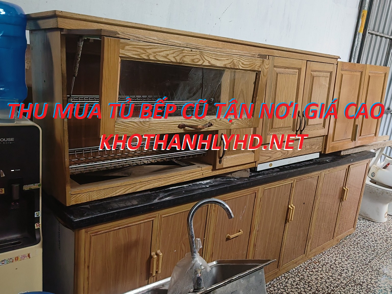 Thu mua tủ bếp cũ giá cao tận nơi